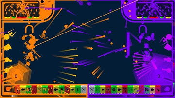 Hexagonal Core Destruction - Algodoo Marble Race