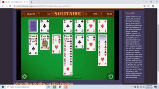 Klondike Solitaire Online Game in Browser#1 screenshot 5