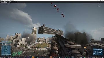 BF3 Venice Unleashed MapEditor with SP and COOP terrains