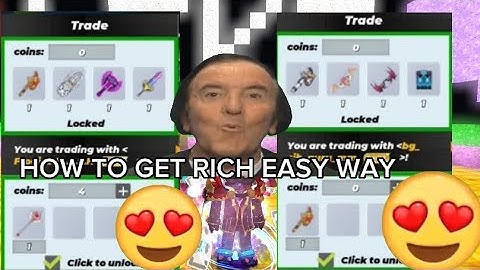 Proof(3)How To Get Rich Trade System In Skyblock Blockmango#skyblock #blockmango
