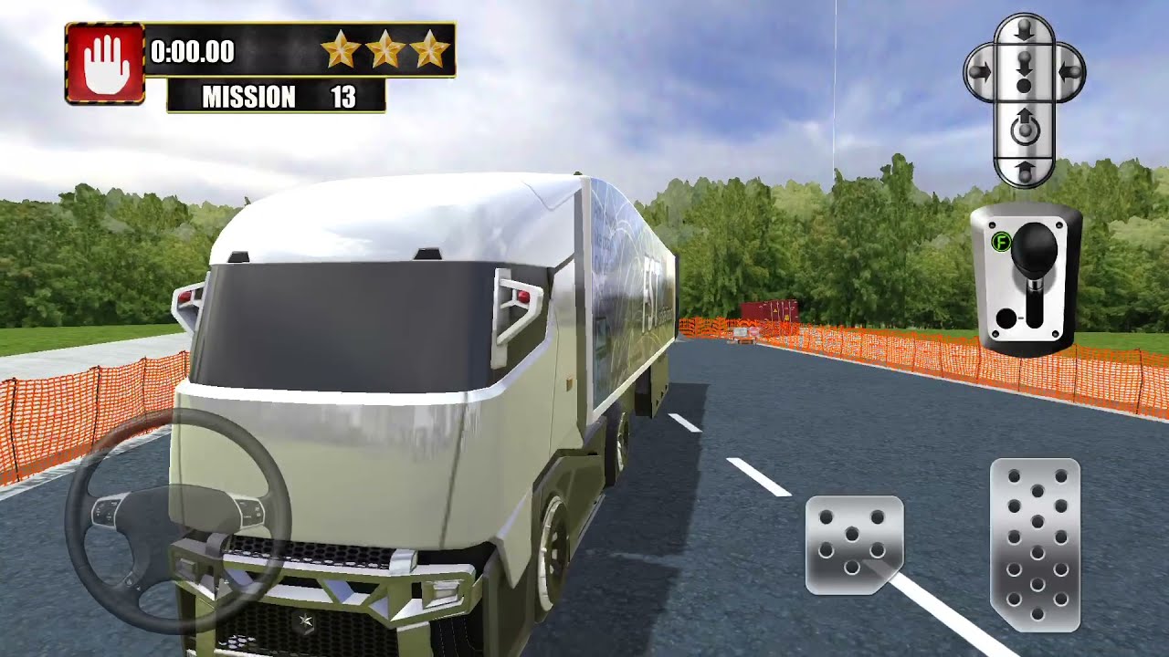 Container Truck Driving in City, Difficulties Game Container Truck
