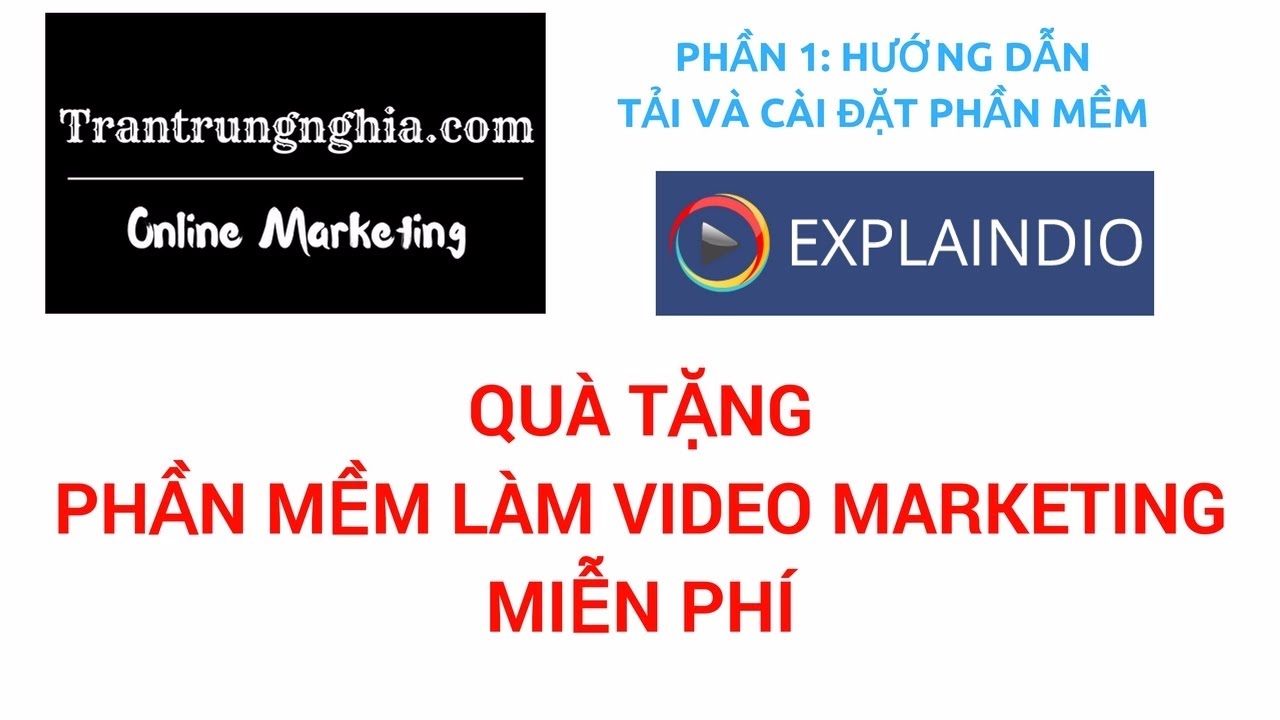 Làm video marketing với Explaindio – Phần 1 Tải và cài đặt phần mềm Explaindio | Tổng quát các kiến thức liên quan đến hướng dẫn sử dụng explaindio chuẩn nhất