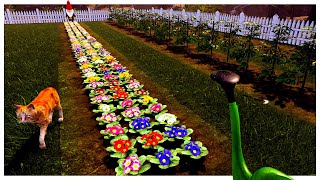 I Got Rich Investing Into Flowers in Garden Simulator