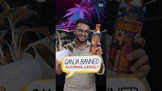 How Is Alcohol LEGAL But Not GANJA?💰🧐 #shorts #ndps #law
