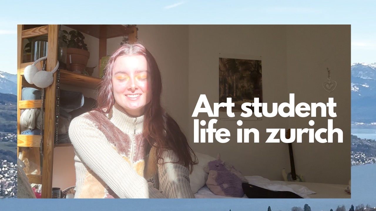 Last week of my exchange in Zurich as an art student... /vlog