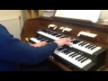 Jonathan Delbridge performs Il est ne le divin enfant by Dupre