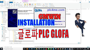 ✅GMWIN 00 글로 파 설치 Installation of Software LS GMWIN GLOFA PLCs GM4👌 # tech # technology🚀🔌