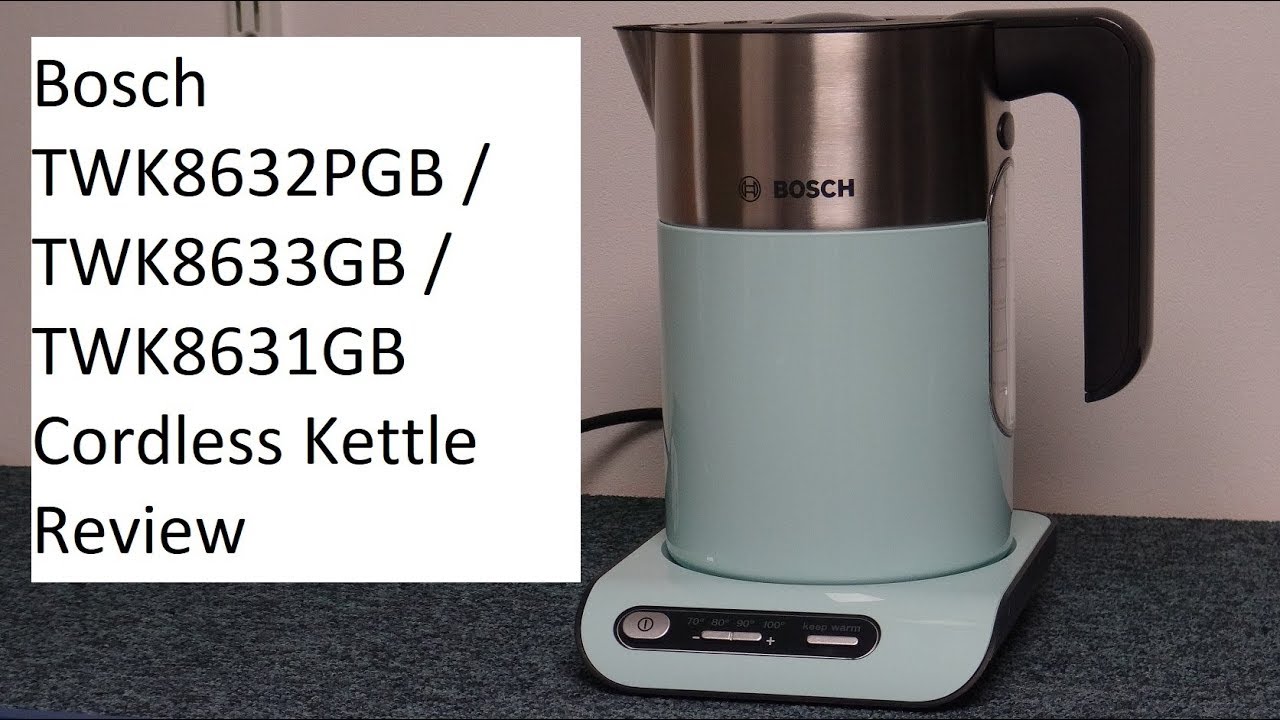 bosch electric kettles review