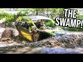 TESTING my NEW Can-Am X3 in my BACKYARD SWAMP!