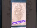 Watching This Floral CNC Cut Is So Satisfying! #CNC#CNCRouter#Woodworking#Shorts#OddlySatisfying