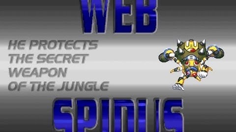 Rockman X4 jungle playthrough (Web Spider - X) - Perfect Run/No Armor/No Special Weapons