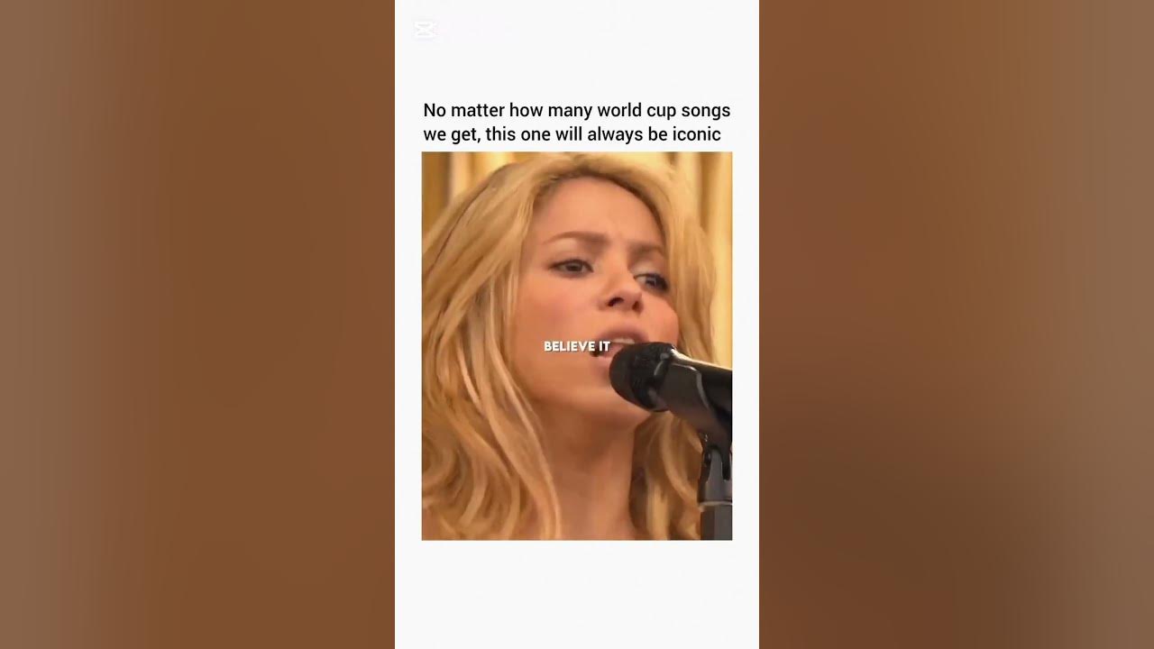 Shakira - WAKA WAKA #shorts