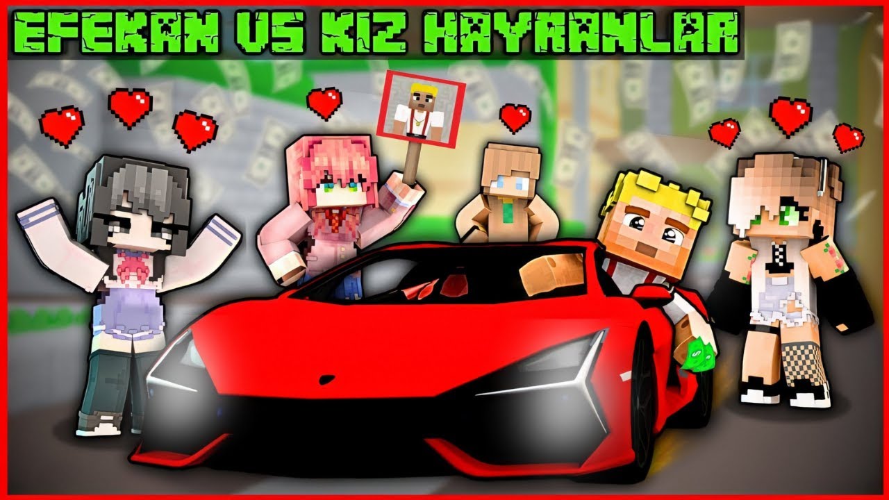 EFEKAN İKSİR İÇTİ ÇOK YAKIŞIKLI OLDU, TÜM KIZLAR EFEKANA AŞIK 😍 - Minecraft