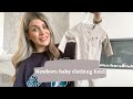 Unisex / Baby Boy newborn clothing haul | Second time Mum UK