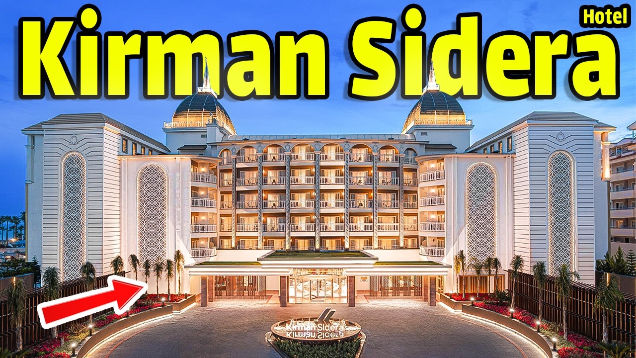 SIDERA KIRMAN PREMIUM NEW 2025 Uall Inclusive / KIRMAN SIDERA HOTEL WALKING TOUR Travel Vlog