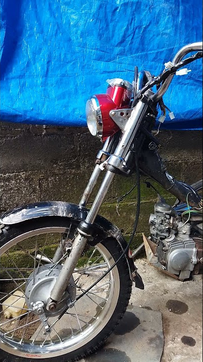 pembuatan honda ct dari grand. partnya murahan semua