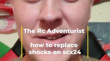 How to install Power Hobby Shocks on axial scx24