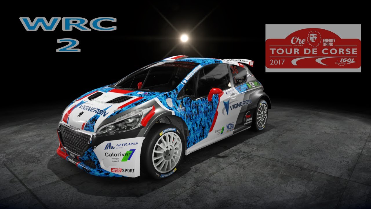 Peugeot 208 R5 WRC 2 - Rally France !! - YouTube