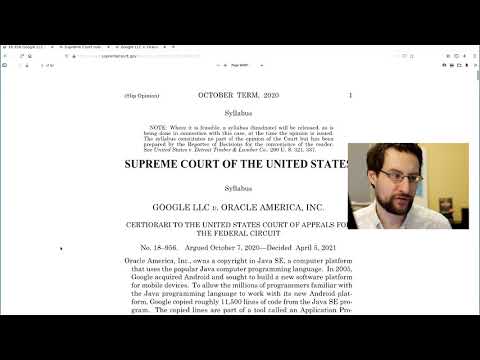 Breaking Supreme Court rules Java API Copyright Fair USE !!!