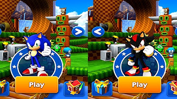 Sonic Dash Sonic VS Shadow (Android,iOS) Gameplay - Part 1