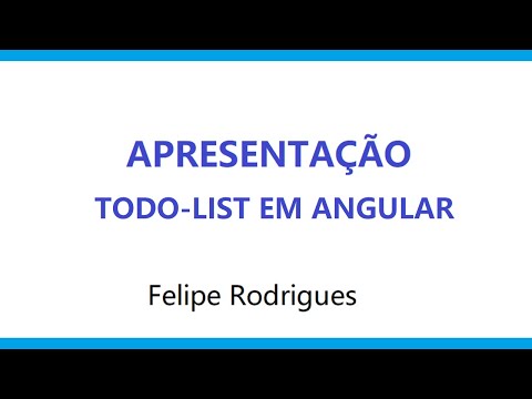 App Todo-List em Angular