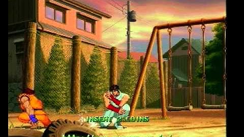 Street Fighter Alpha 3 CPS2 Intro (Video Capture Test 60 fps)
