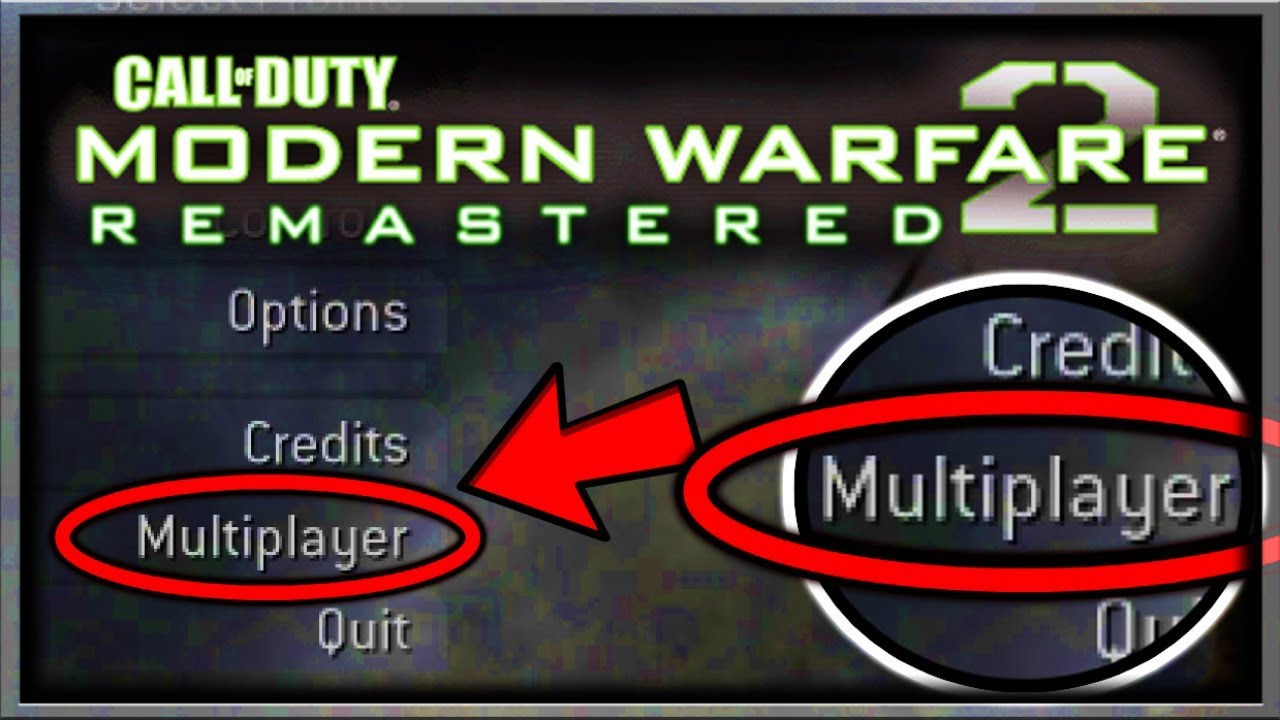 (FALSE MISINTERPRETTED INFO) Modern Warfare 2 Remastered Multiplayer Crossplay! COD MW2 Remastered