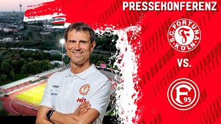 SpieltagsPressekonferenz nach dem Heimspiel S.C. Fortuna Köln gegen Fortuna Düsseldorf II