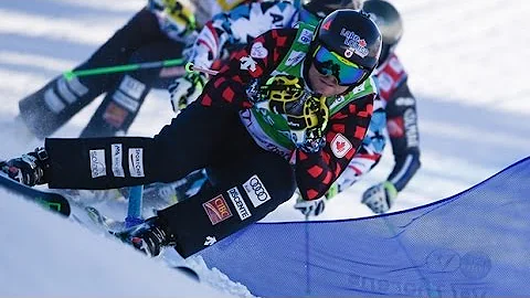 Brady Leman battles to finish at ski cross World C...