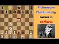 Picturesque Checkmate by Lasker !