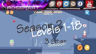 Dumb Ways To Draw • Season 2 • Levels 1-18 • 3 Star ⭐️⭐️⭐️ Solution • Rosehart Gaming screenshot 5