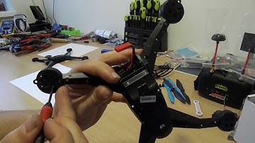 JJRC X1 FPV upgrade - cheap brushless quadcopter