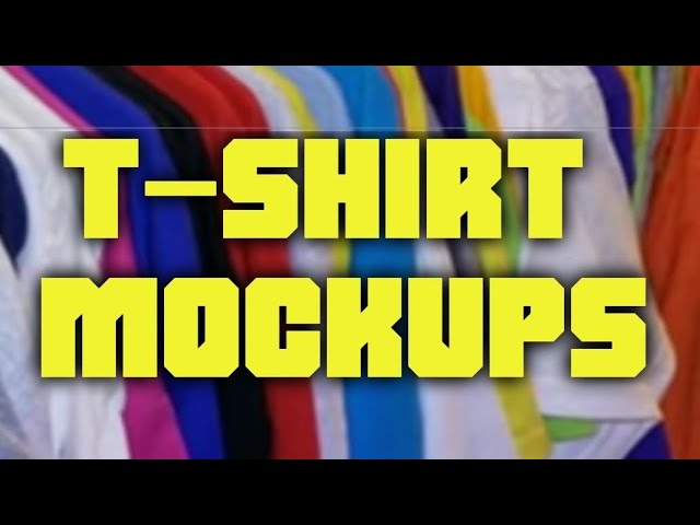 Download How To Create T Shirt Mockups Silhouette Studio Cameo 3 Youtube