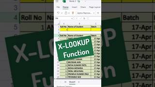 🔎 Master X-LOOKUP in Excel in 60 Seconds! | Excel Tips & Tricks 🚀