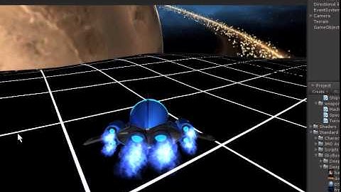 Spaceship Unity3D Demo WIP