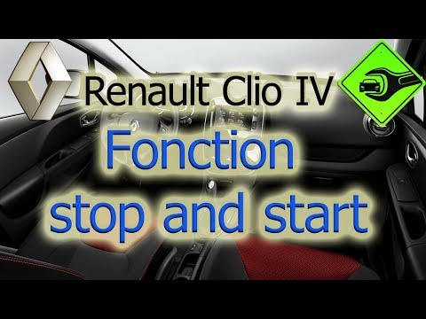 Renault Clio IV  Fonction stop and start 