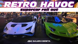 Turbo Kong? SUPERCAR ROLL OUT PARTY  Retro Havoc 2024