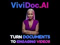 Turn documents to engaging videos with AI (Ad)