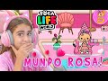 24 horas en un MUNDO ROSA en TOCA LIFE WORLD