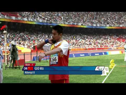 Men's Shot Put F35/36 - Beijing 2008 Paralympic Games