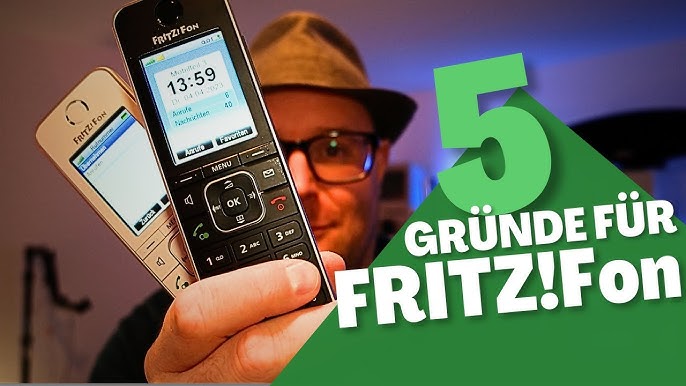 AVM Fritz Fon C6: YouTube im Telefon | - Schnurloses Test deutsch