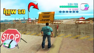 How to get into Second island in GTA Vice City at Beginning using Cheat Code (PC)