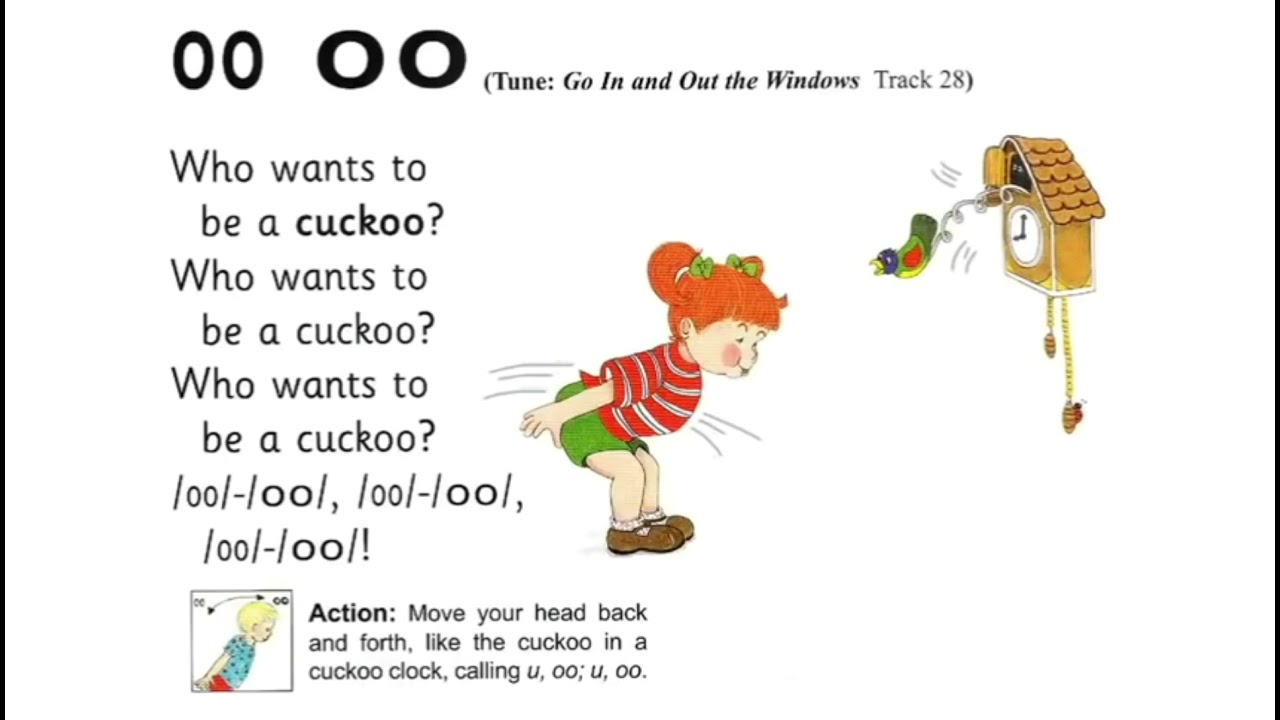 jolly phonics oo oo song jollyphonicsongs youtube