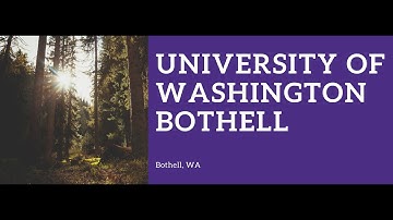 UW Bothell 2021