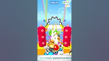 Runner Coaster All Levels Gameplay Android Ios Level #119 #shorts #shortgameplay #viral  #trending