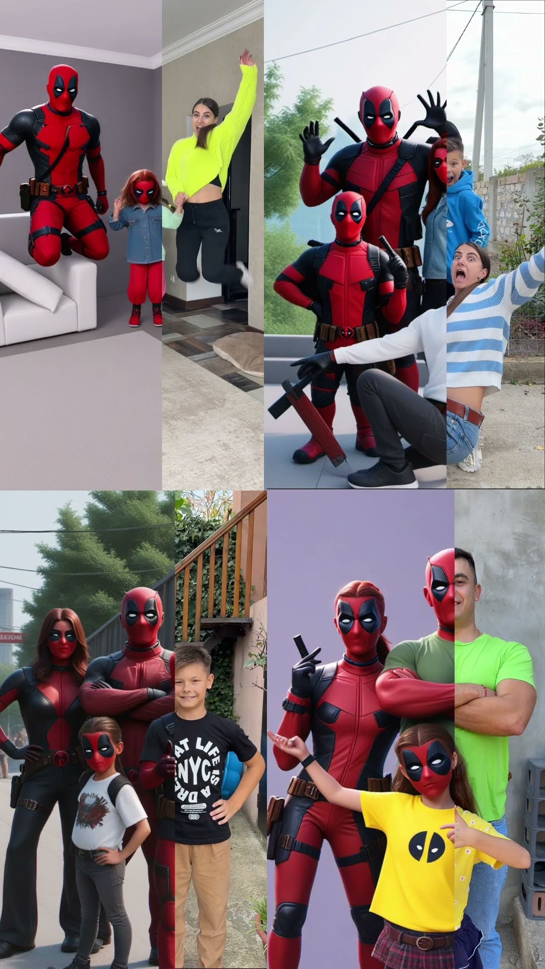Deadpool family by Tsuriki Show