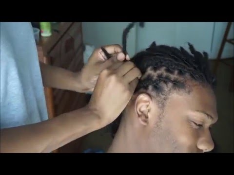 Watch Me Style 2 Super Fast Retwist Cornrows On Short Locs