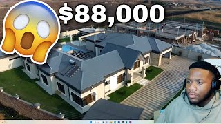 ​American Reacts to What $88,000 Will Buy you in Zimbabwe top Neighborhood