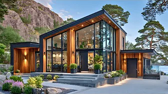 Wooden Luxury Homes 2025 | Modern Sustainable Design That Blends Nature and Elegance
