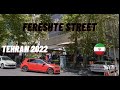 Walking video - Walking tour in Fereshte Street of Tehran - Iran Tehran